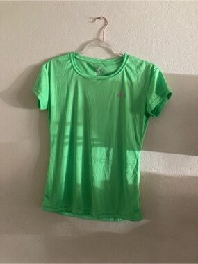 adidas Bright Green Athletic Tee